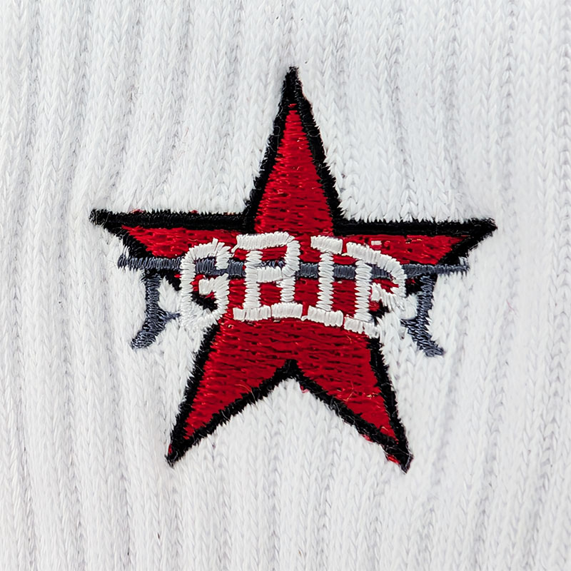 CLASSIC GRIP(クラシックグリップ)/ GRIP STAR SOCKS -WHITE-