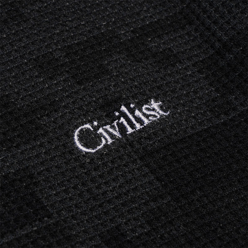 Civilist Berlin(シビリストベルリン)/ Thermal Waffle Longsleeve -STEALTH DIGI CAMO-