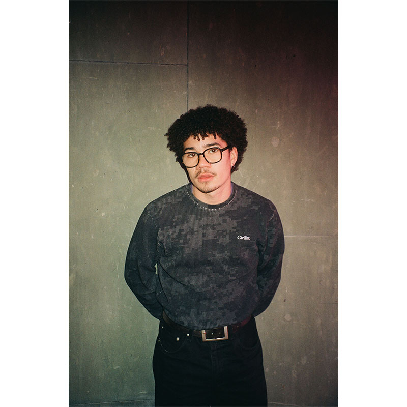 Civilist Berlin(シビリストベルリン)/ Thermal Waffle Longsleeve -STEALTH DIGI CAMO-