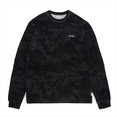 Civilist Berlin(シビリストベルリン)/ Thermal Waffle Longsleeve -STEALTH DIGI CAMO-