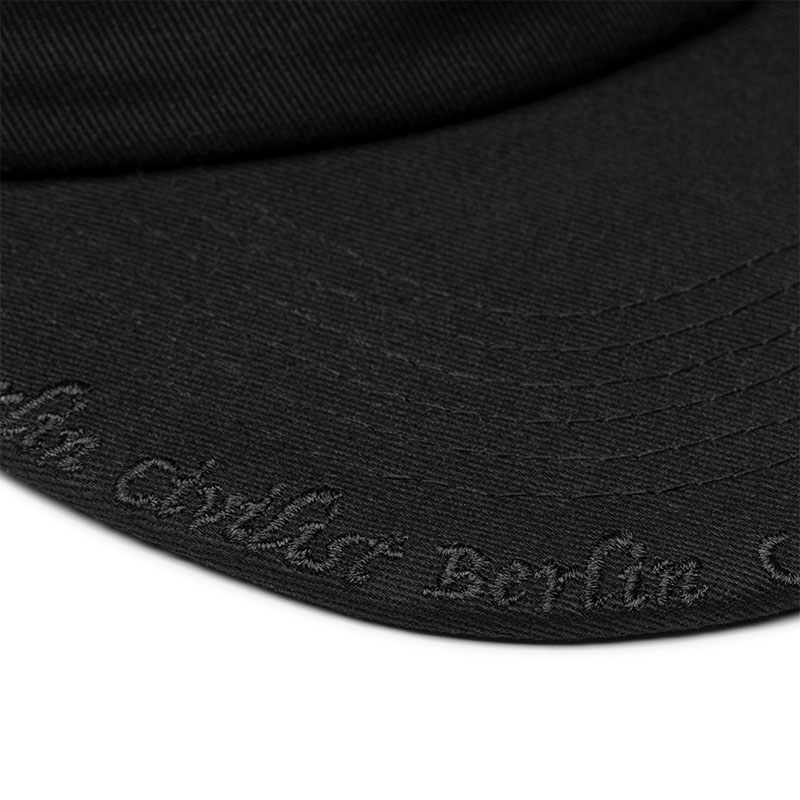 Civilist Berlin(シビリストベルリン)/ CB 2.0 Cap -BLACK-