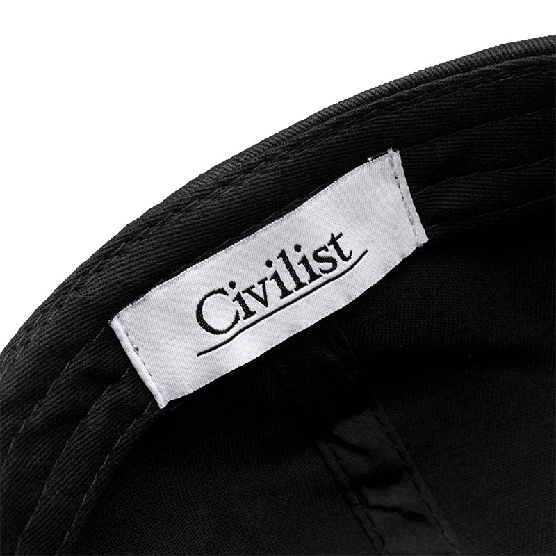 Civilist Berlin(シビリストベルリン)/ CB 2.0 Cap -BLACK-