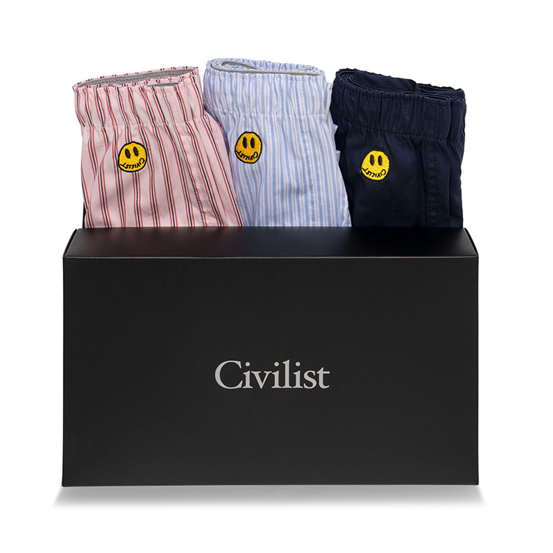 Civilist Berlin(シビリストベルリン)/ Civilist Boxershorts 3-Pack