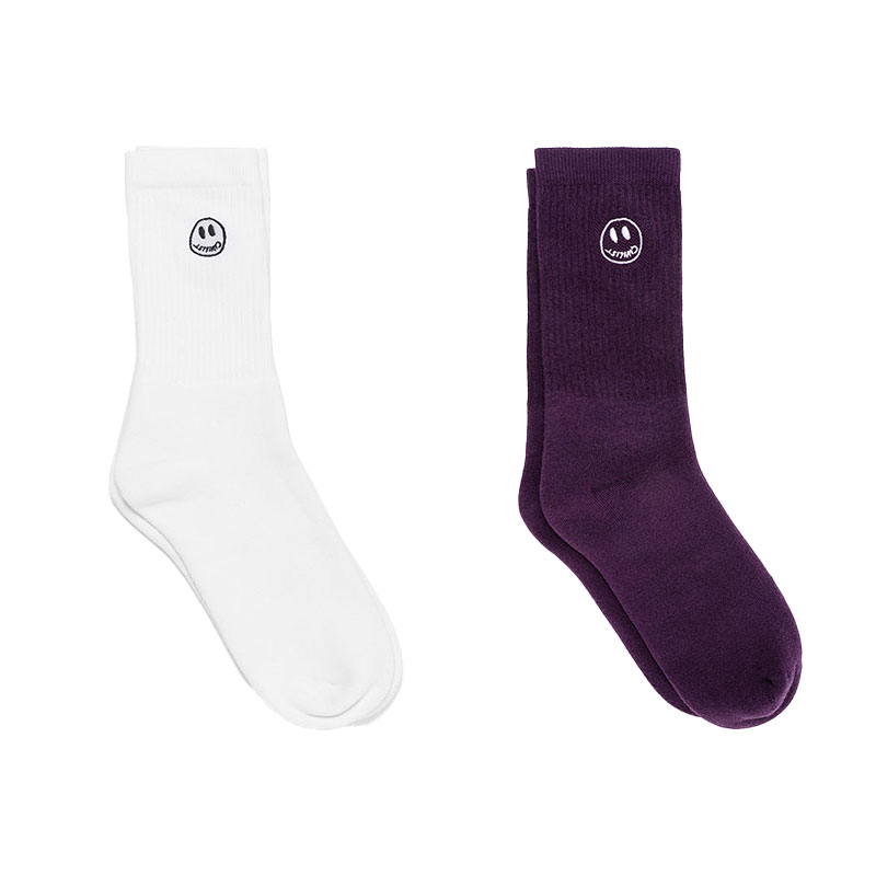 Civilist Berlin(シビリストベルリン)/ Mono Smiler Socks -2,COLOR-