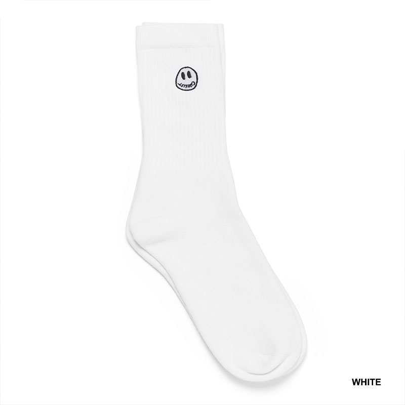 Civilist Berlin(シビリストベルリン)/ Mono Smiler Socks -2,COLOR-