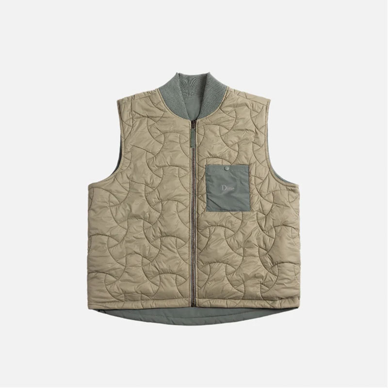 Dime MTL(ダイム)/ REVERSIBLE VEST -2COLOR-