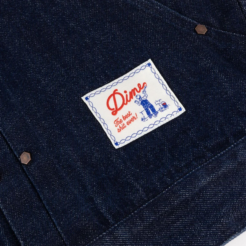 Dime MTL(ダイム)/ PLEATED DENIM JACKET -2COLOR-
