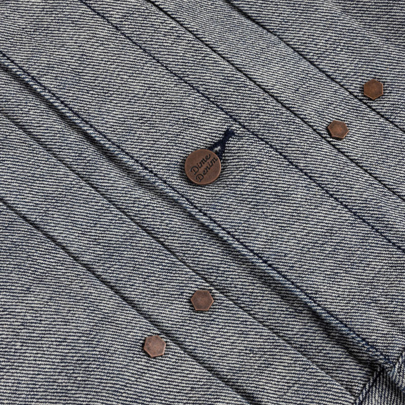 Dime MTL(ダイム)/ PLEATED DENIM JACKET -2COLOR-