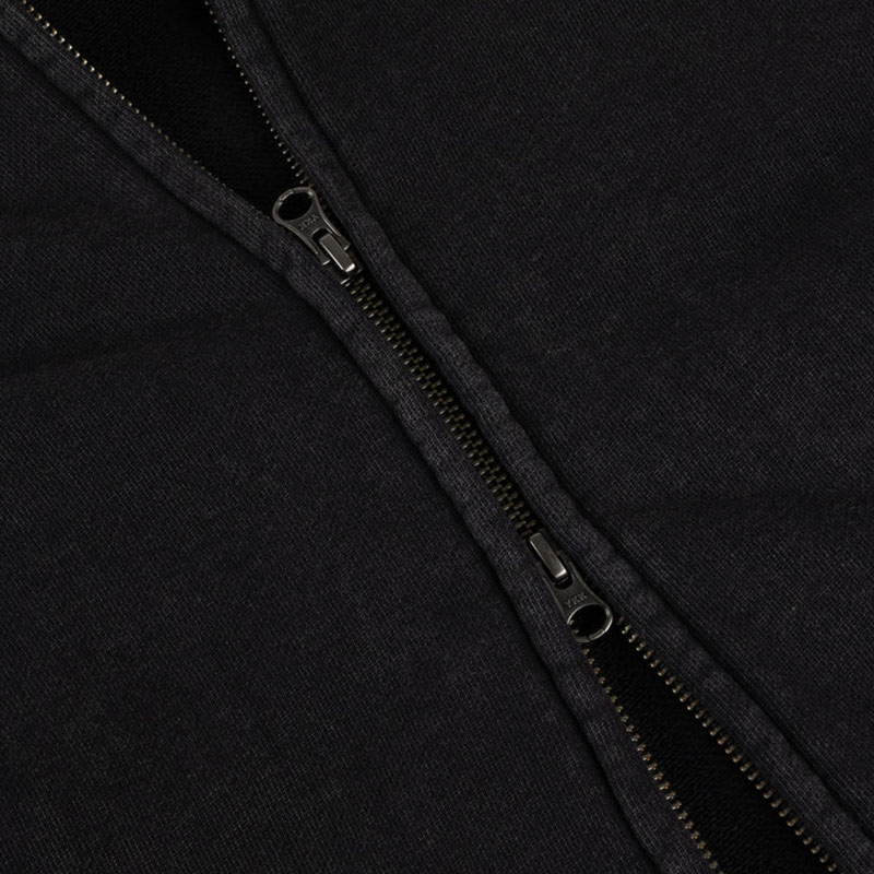 Dime MTL(ダイム)/ DISTRESSED TERRY ZIP HOODIE -2COLOR-