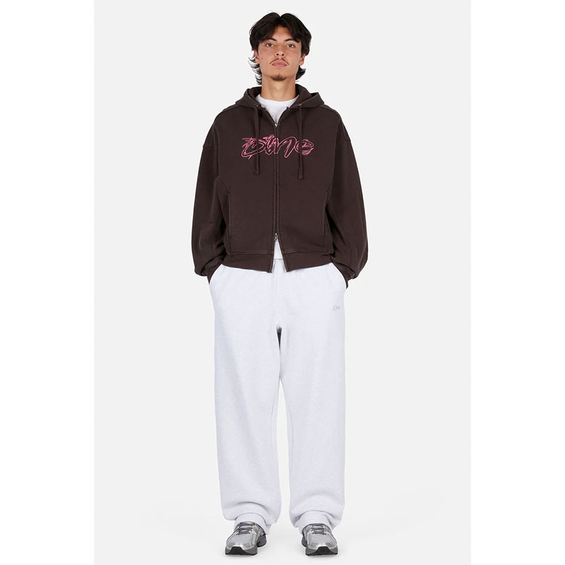 Dime MTL(ダイム)/ DISTRESSED TERRY ZIP HOODIE -2COLOR-