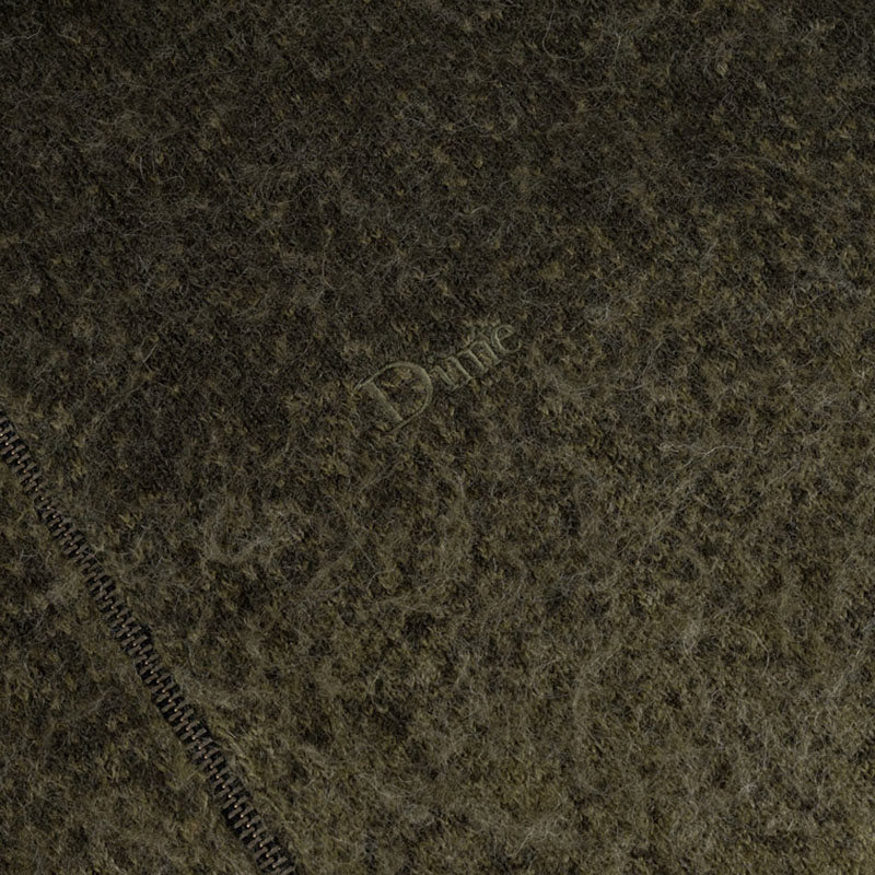 Dime MTL(ダイム)/ MOHAIR DOUBLE ZIP KNIT -2COLOR-