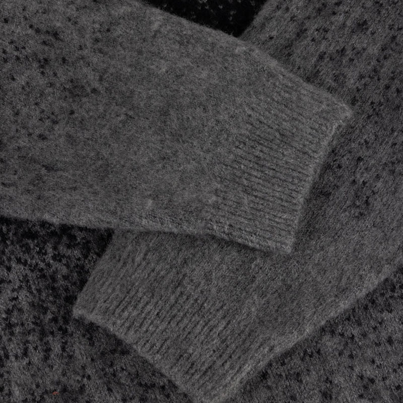 Dime MTL(ダイム)/ MOHAIR DOUBLE ZIP KNIT -2COLOR-