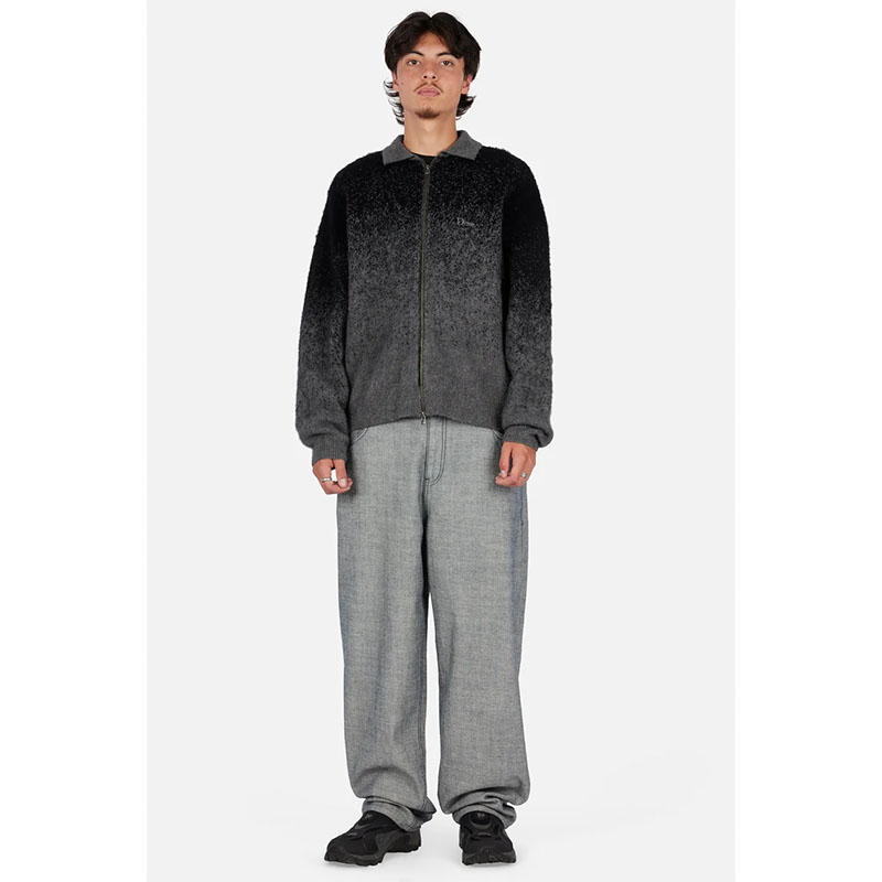 Dime MTL(ダイム)/ MOHAIR DOUBLE ZIP KNIT -2COLOR-