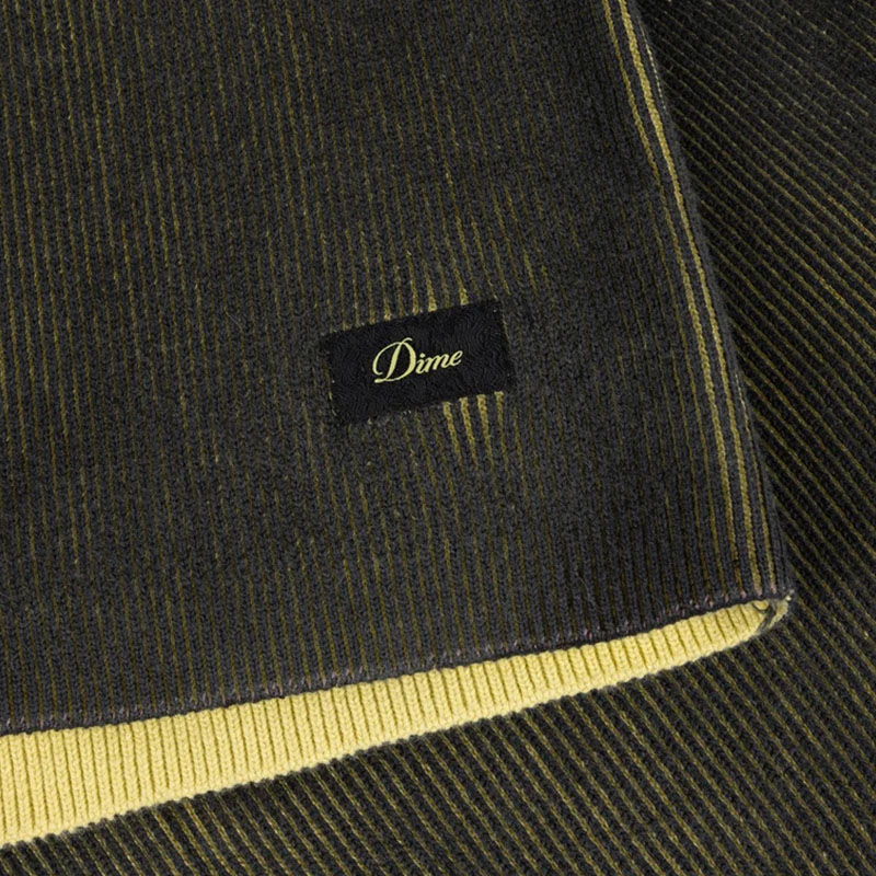 Dime MTL(ダイム)/ PRINTED RIB SWEATER -2COLOR-