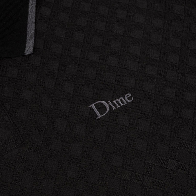Dime MTL(ダイム)/ JACQUARD LS POLO -2COLOR-