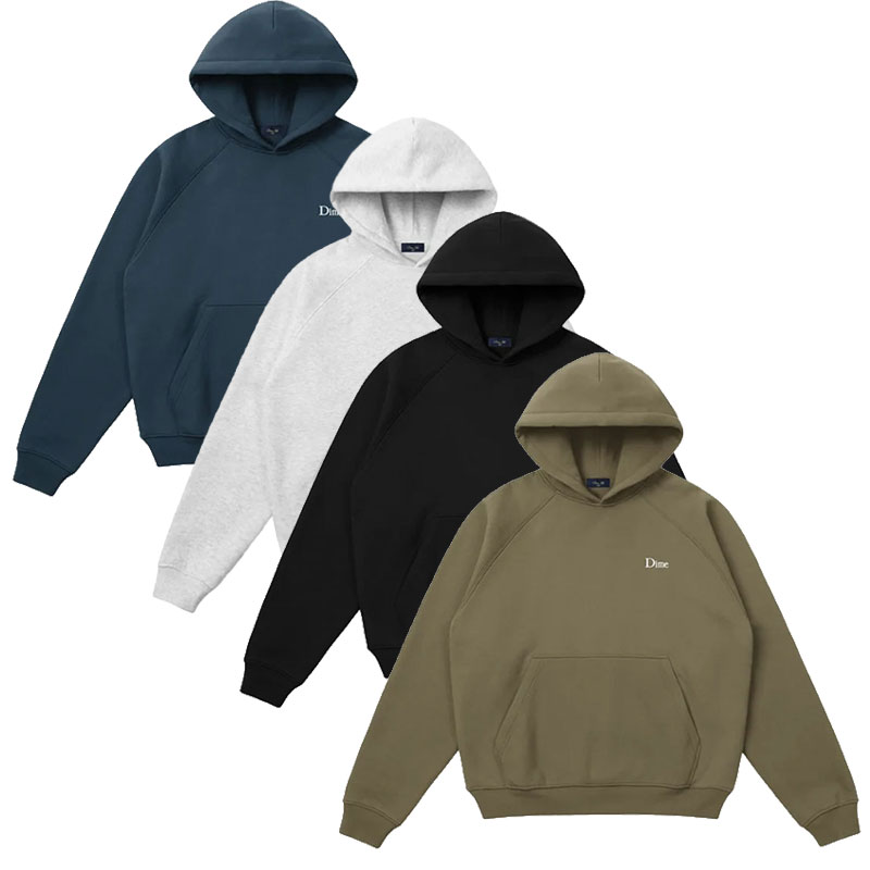 Dime MTL(ダイム)/ CLASSIC SMALL LOGO HOODIE -4COLOR-