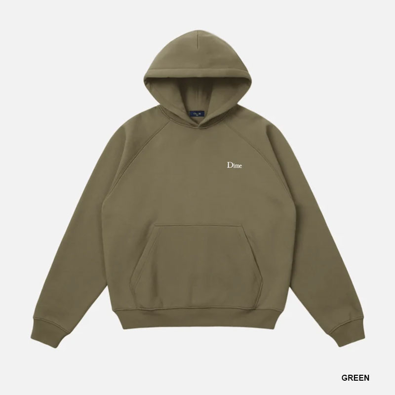 Dime MTL(ダイム)/ CLASSIC SMALL LOGO HOODIE -4COLOR-