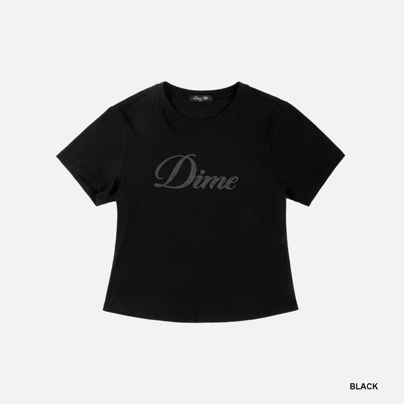 Dime MTL(ダイム)/ CURSIVE CROCHET TEE -2COLOR- (LADIES)