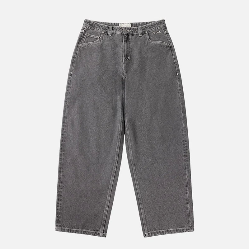 Dime MTL(ダイム)/ BAGGY WINK DENIM PANTS -WASHE BLACK-