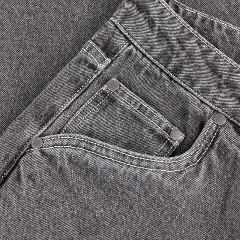 Dime MTL(ダイム)/ BAGGY WINK DENIM PANTS -WASHE BLACK-