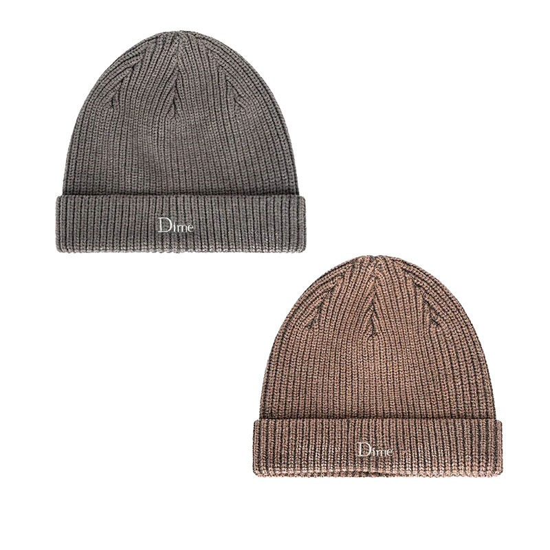 Dime MTL(ダイム)/ RIB FOLD BEANIE -2COLOR-