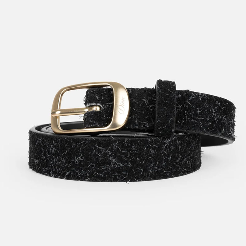 Dime MTL(ダイム)/ DRESS LEATHER BELT -BLACK-