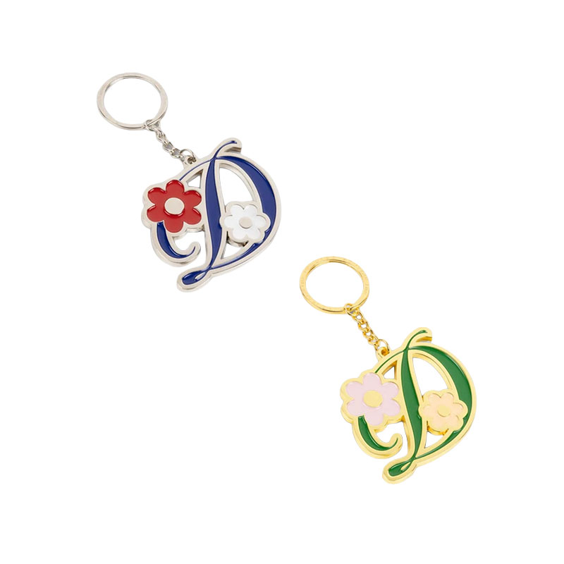 Dime MTL(ダイム)/ OVERSIZED FLORAL KEYCHAIN -2COLOR-
