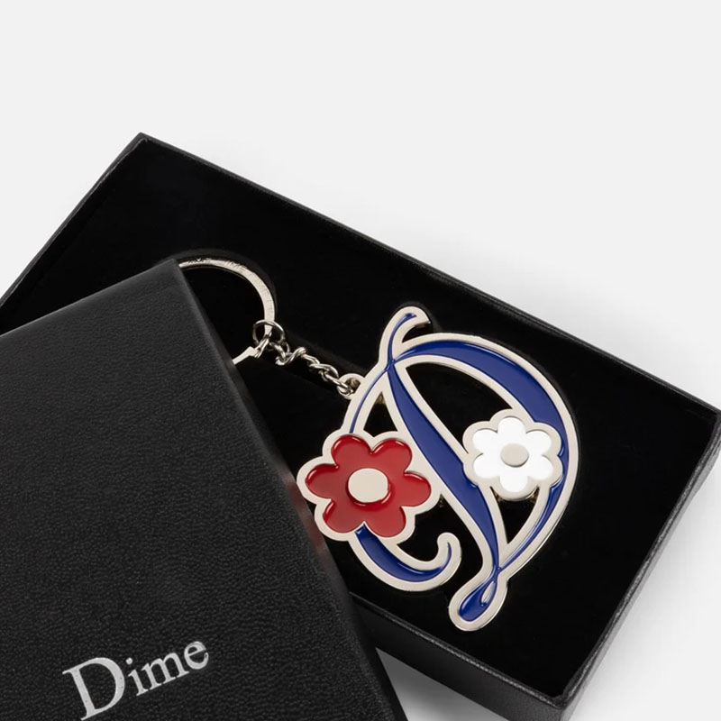 Dime MTL(ダイム)/ OVERSIZED FLORAL KEYCHAIN -2COLOR-