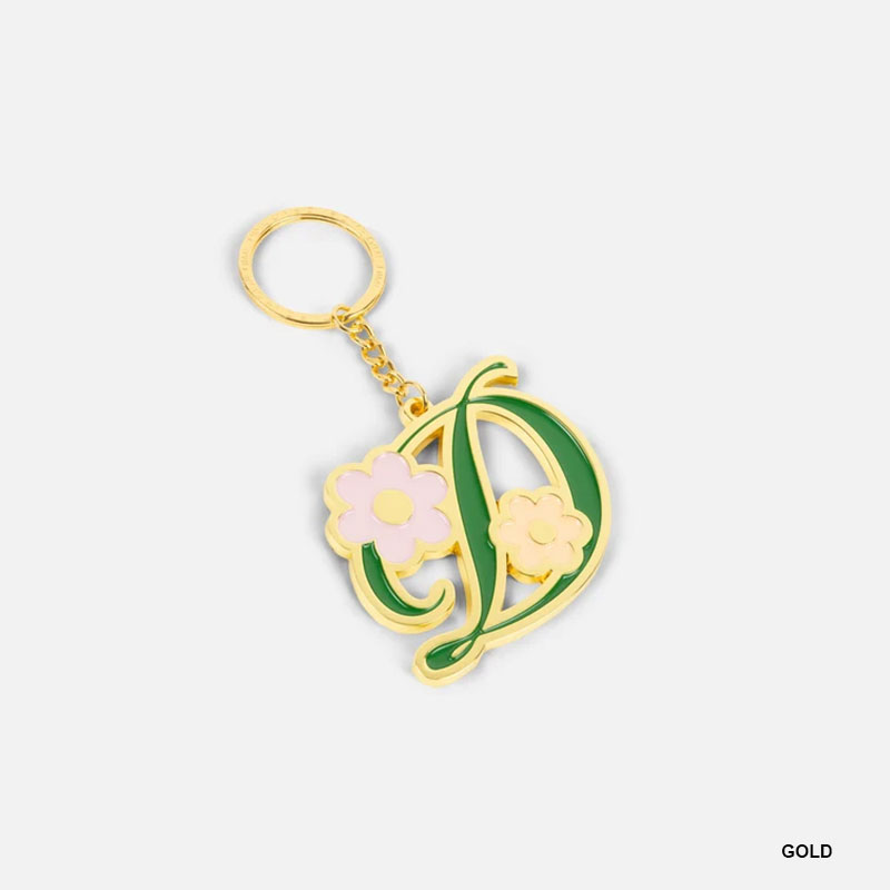 Dime MTL(ダイム)/ OVERSIZED FLORAL KEYCHAIN -2COLOR-