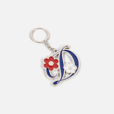 Dime MTL(ダイム)/ OVERSIZED FLORAL KEYCHAIN -2COLOR-