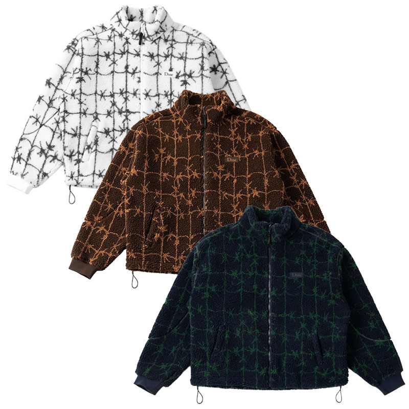 Dime MTL(ダイム)/ POLAR FLEECE SHERPA ZIP -3.COLOR-