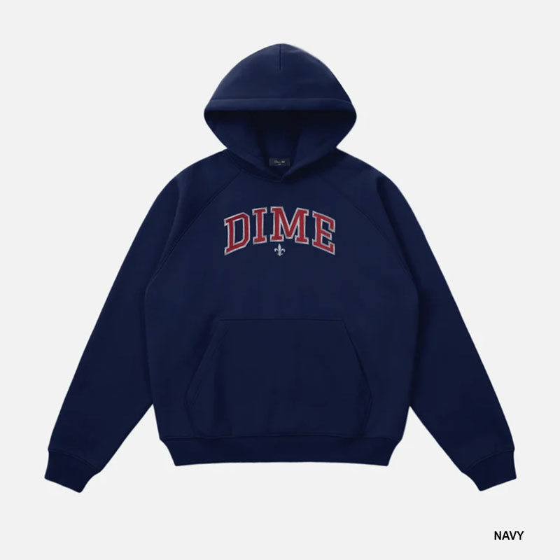 Dime MTL(ダイム)/ VARSITY HOODIE -3.COLOR-
