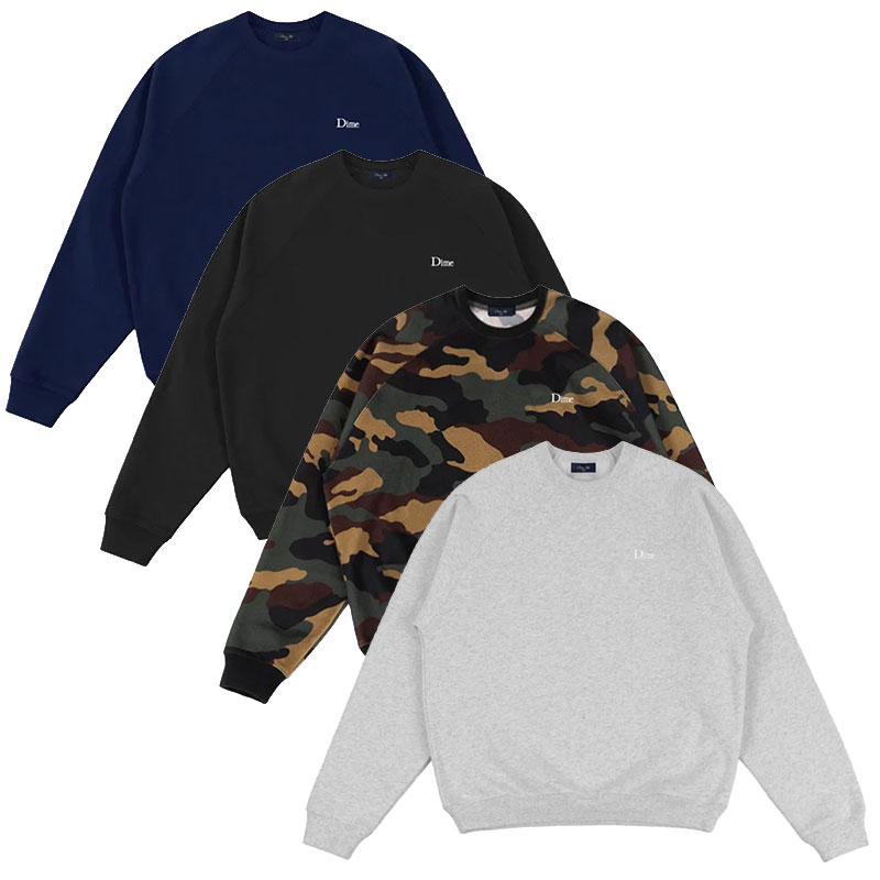 Dime MTL(ダイム)/ CLASSIC LOGO CREWNECK -3.COLOR-