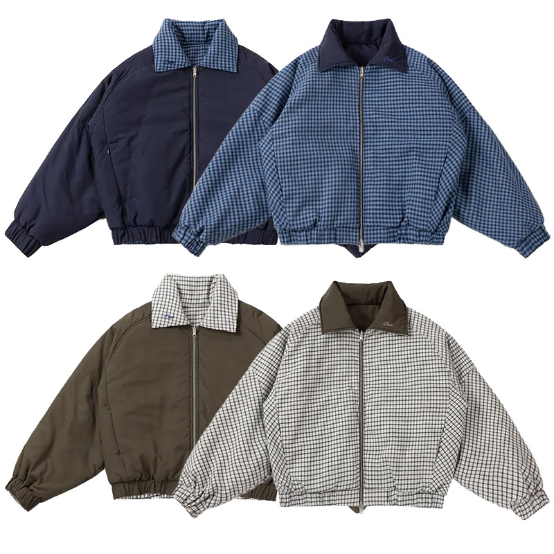 Dime MTL(ダイム)/ REVERSIBLE BOMBER JACKET -2.COLOR- (LADIES)