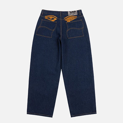 Dime MTL(ダイム)/ BAGGY WINK DENIM PANTS -INDIGO-