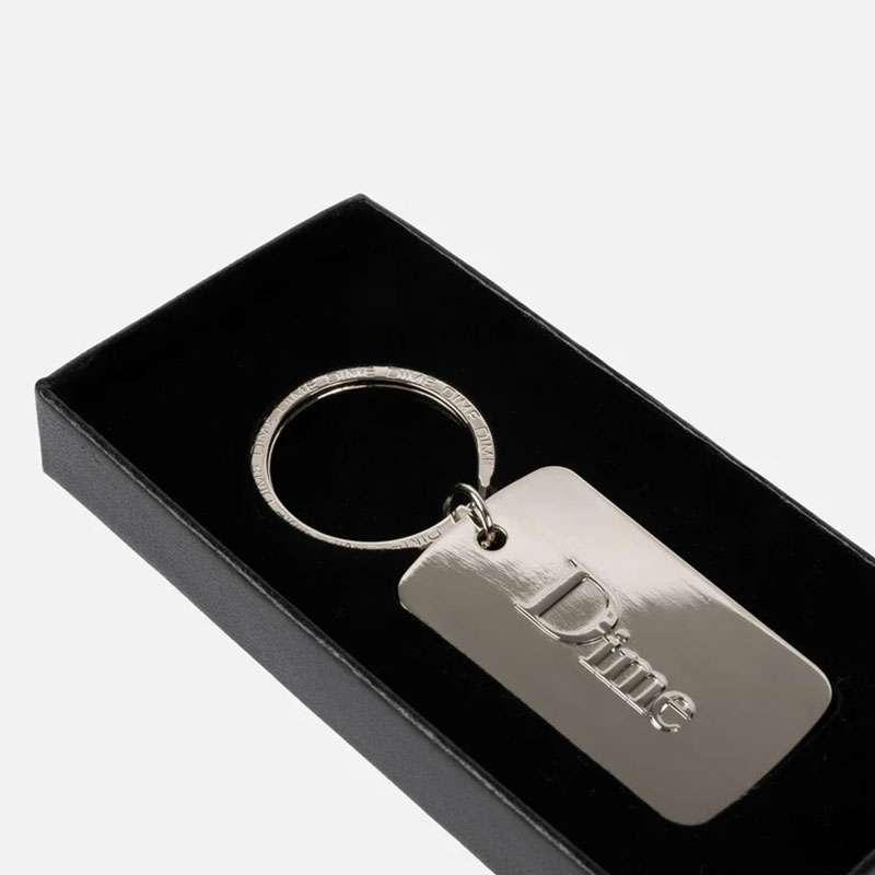 Dime MTL(ダイム)/ CLASSIC KEYCHAIN -SILVER-