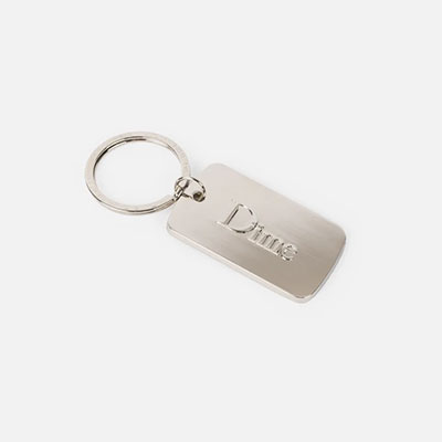 Dime MTL(ダイム)/ CLASSIC KEYCHAIN -SILVER-