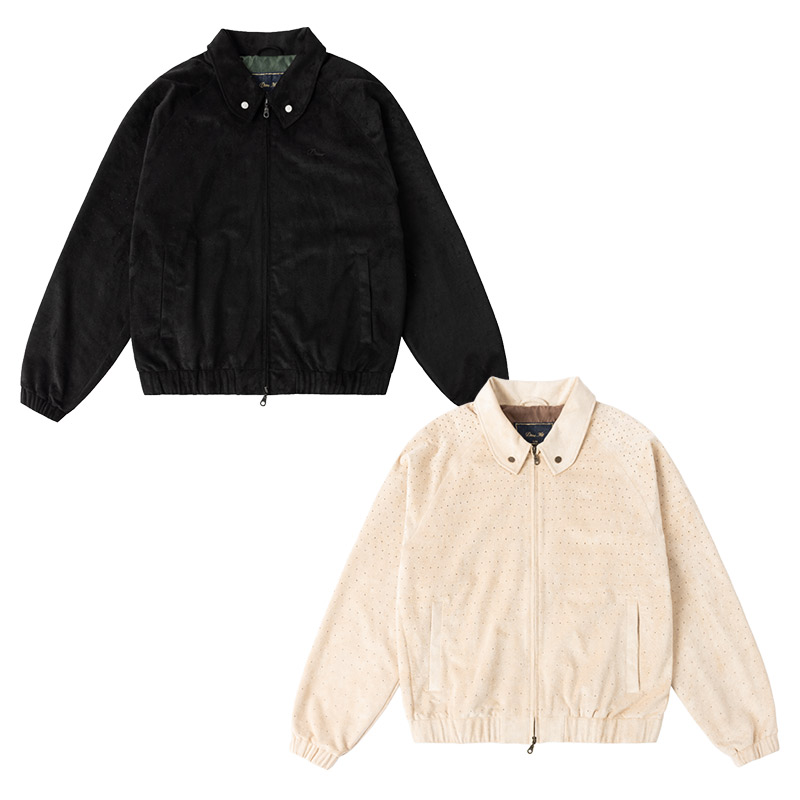 Dime MTL(ダイム)/ PERFORATED FAUX SUEDE JACKET -2COLOR-