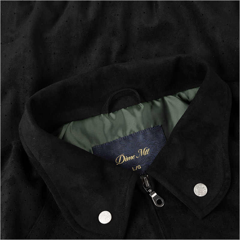Dime MTL(ダイム)/ PERFORATED FAUX SUEDE JACKET -2COLOR-
