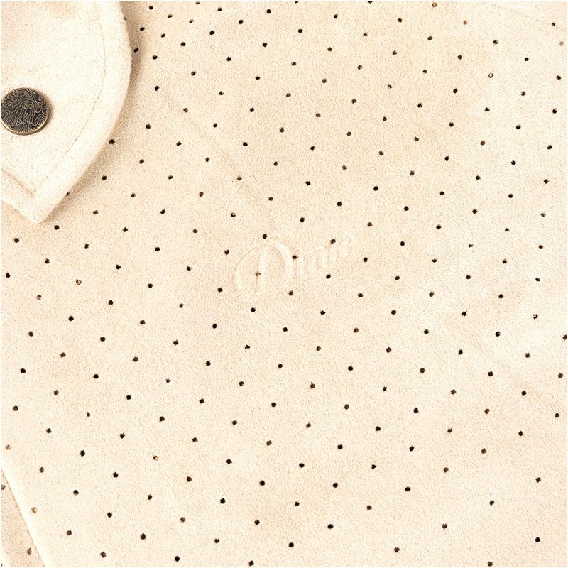 Dime MTL(ダイム)/ PERFORATED FAUX SUEDE JACKET -2COLOR-