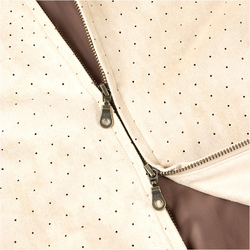 Dime MTL(ダイム)/ PERFORATED FAUX SUEDE JACKET -2COLOR-