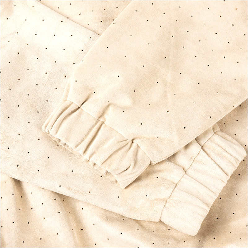 Dime MTL(ダイム)/ PERFORATED FAUX SUEDE JACKET -2COLOR-