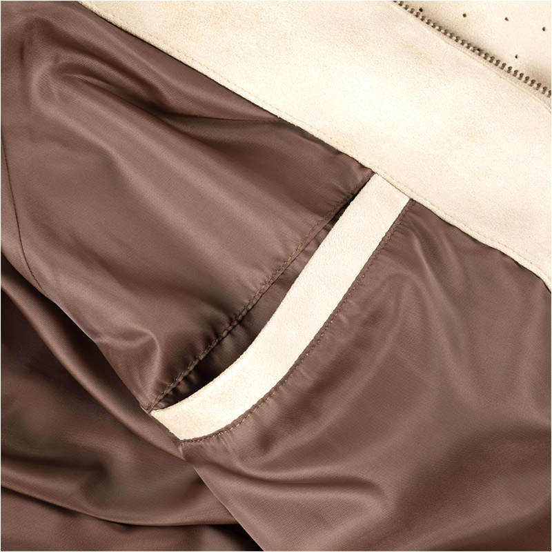 Dime MTL(ダイム)/ PERFORATED FAUX SUEDE JACKET -2COLOR-