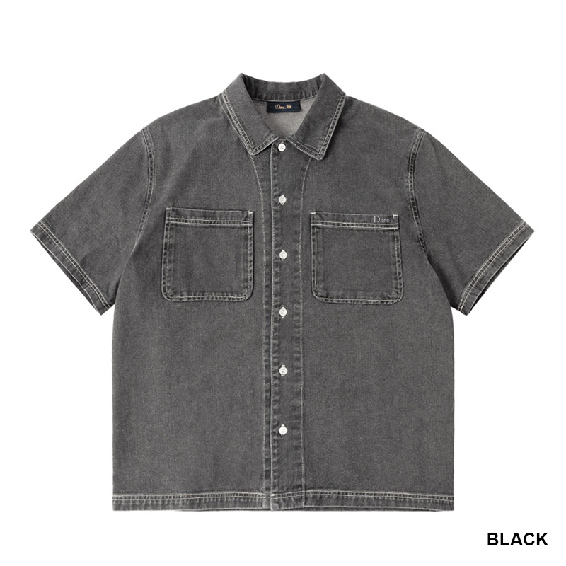 Dime MTL(ダイム)/ STONEWASH BUTTON-UP -2COLOR-