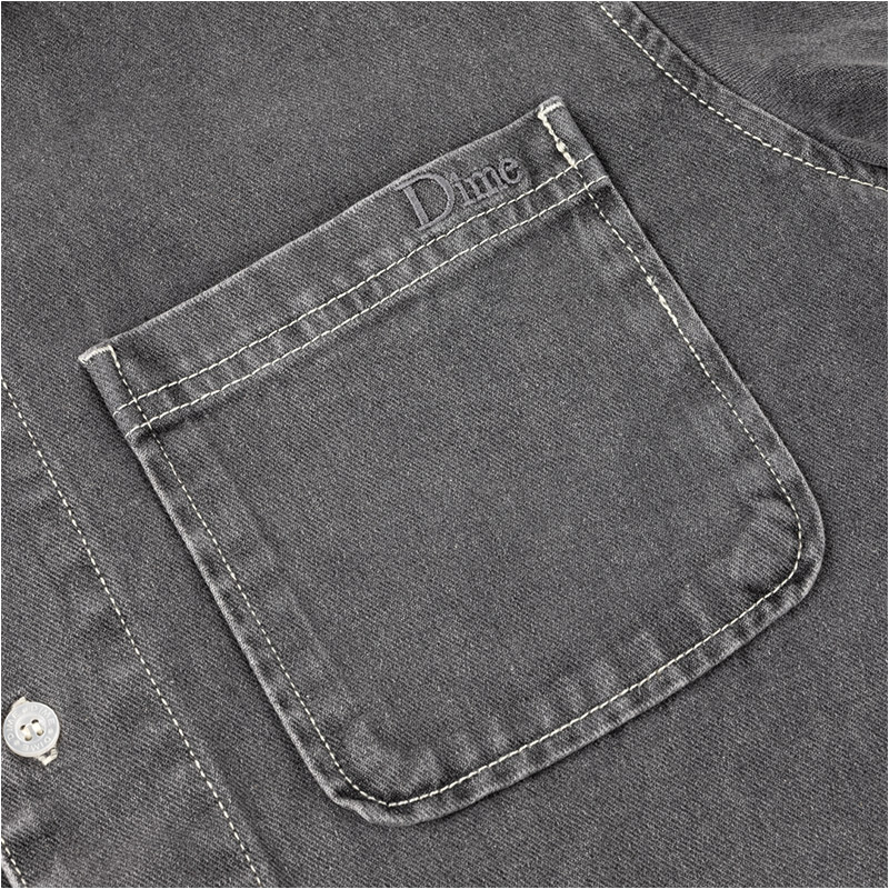 Dime MTL(ダイム)/ STONEWASH BUTTON-UP -2COLOR-