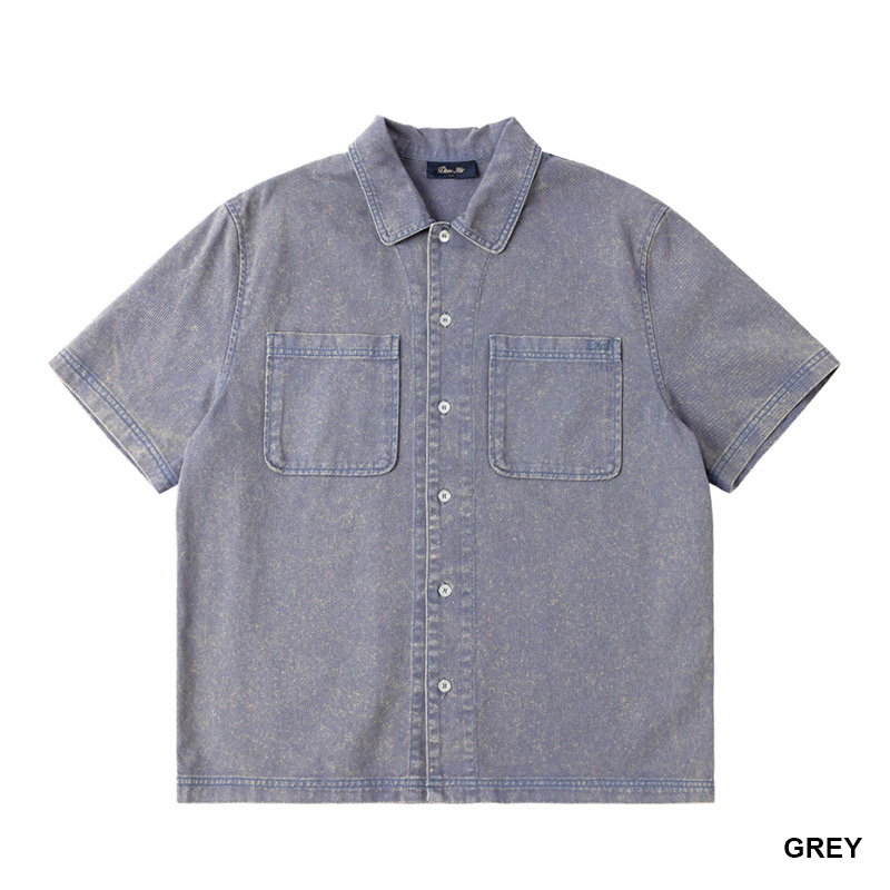 Dime MTL(ダイム)/ STONEWASH BUTTON-UP -2COLOR-