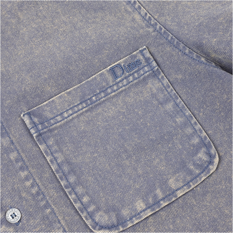 Dime MTL(ダイム)/ STONEWASH BUTTON-UP -2COLOR-