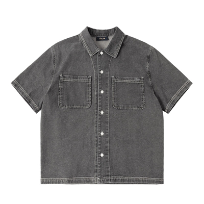 Dime MTL(ダイム)/ STONEWASH BUTTON-UP -2COLOR-