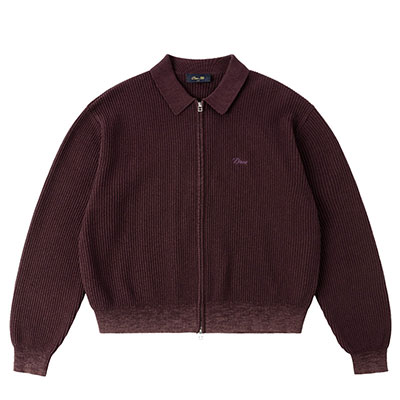 Dime MTL(ダイム)/ DOUBLE ZIP KNIT -2COLOR-