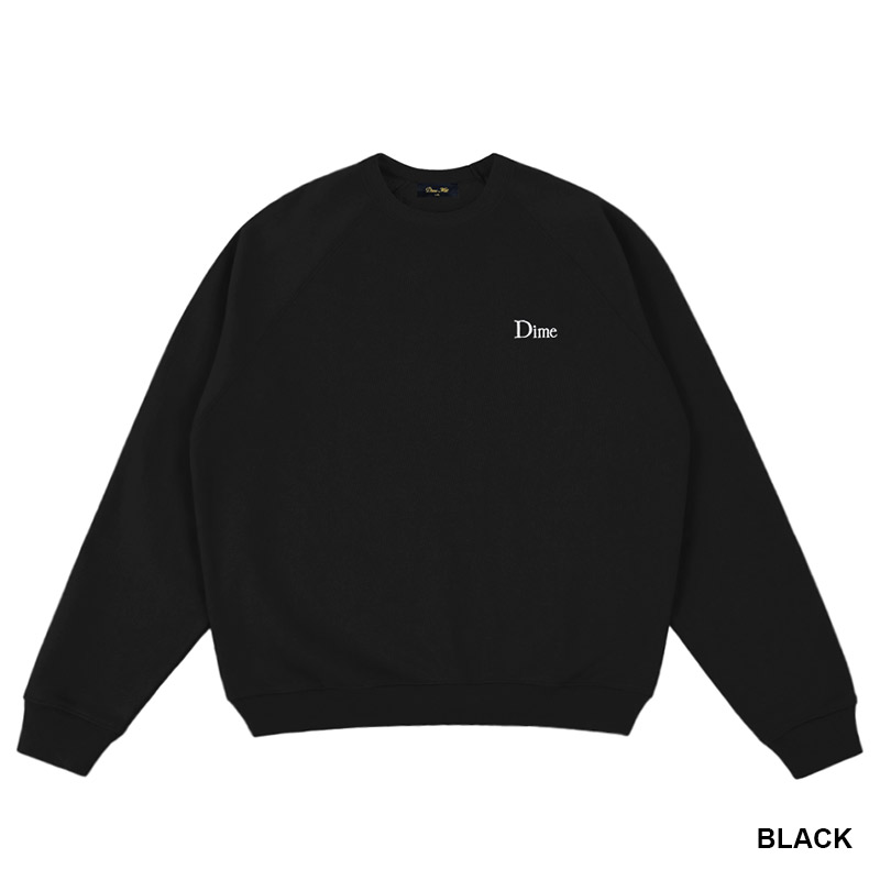 Dime MTL(ダイム)/ CLASSIC SMALL LOGO CREWNECK -4COLOR-